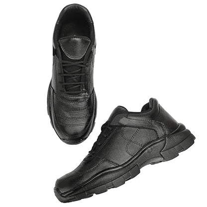 STONIX Leather Safety Shoes – Black
