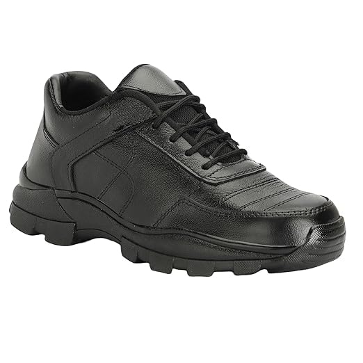STONIX Leather Safety Shoes – Black