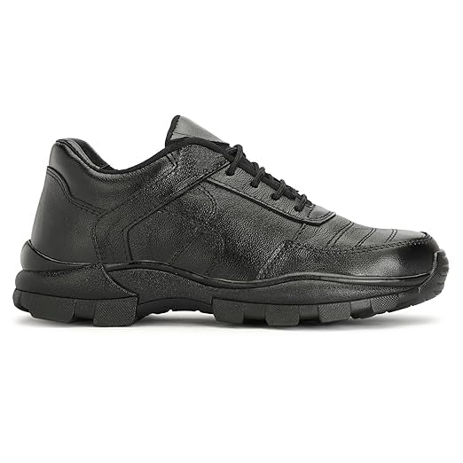 STONIX Leather Safety Shoes – Black