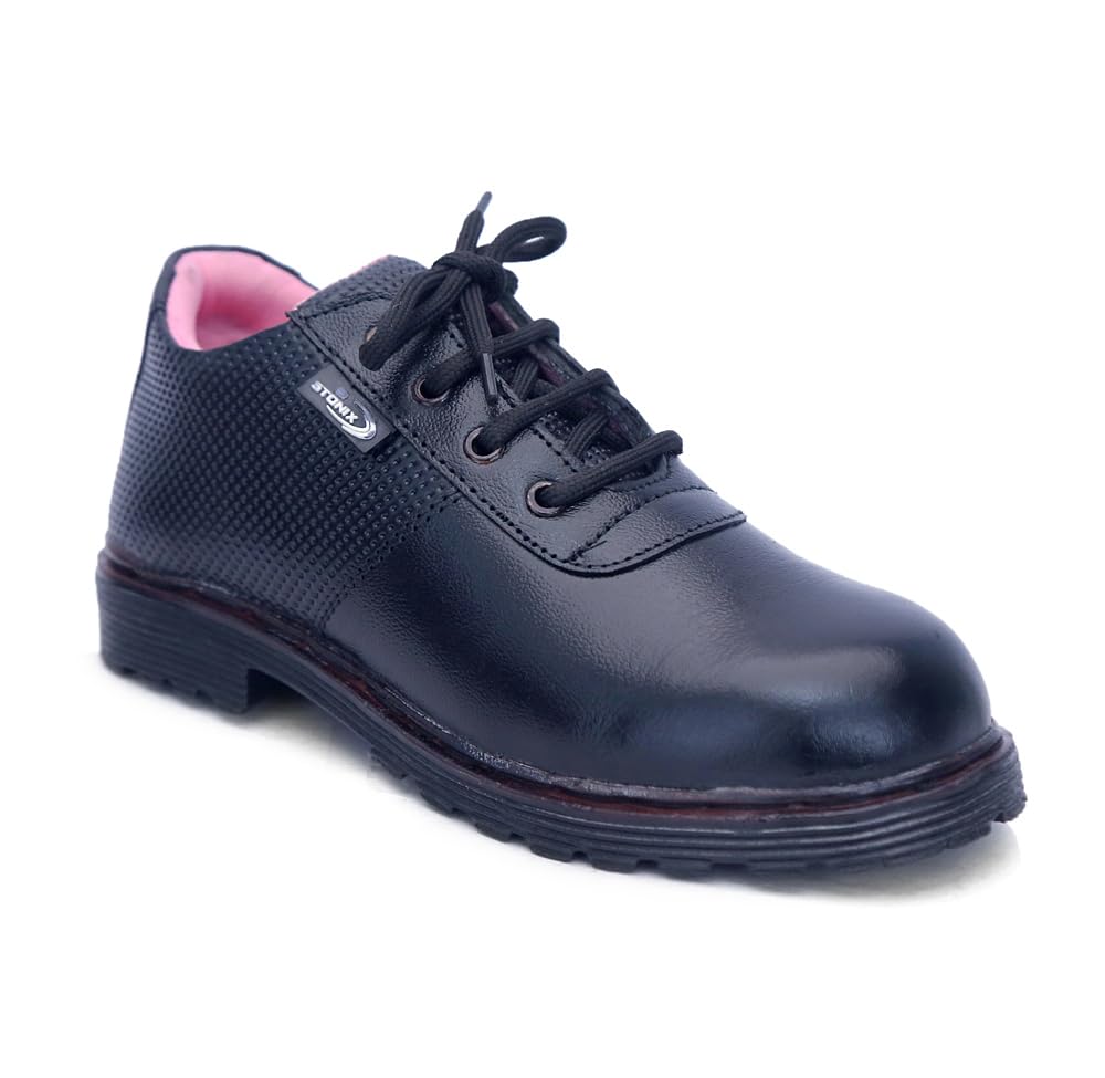 STONIX SecureFit Women's Steel Toe Safety Shoes – Pink