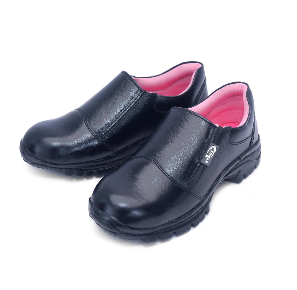 STONIX SafeStride Women's Steel Toe Safety Shoes – Pink
