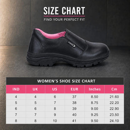 STONIX SafeStride Women's Steel Toe Safety Shoes – Pink