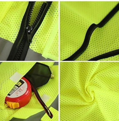 STONIX® High Visibility Safety Jacket for Men