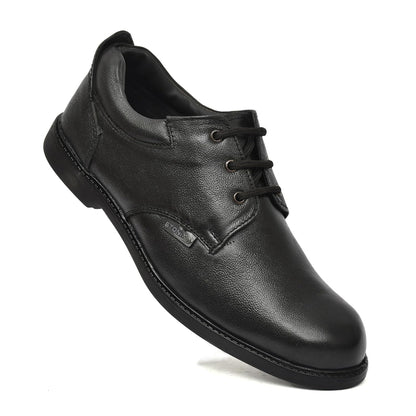 STONIX Safety Shoes for Men's|Steel Toe Shoes for Heavy Duty Work|Formal Look| Slip Resistant Outsole & Leather Safety Sheos|TPR Sole & Comfortable Your Foot