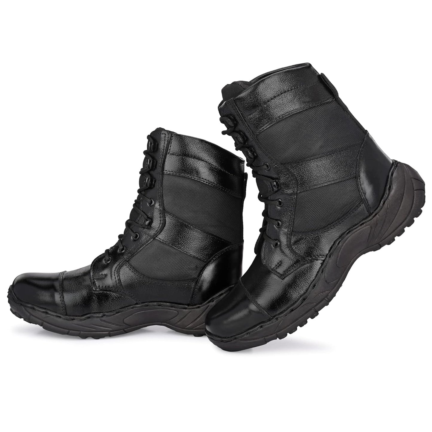 STONIX® PARABOOT-L1 Waterproof Leather Fiber Toe Safety Boots Men's for Lightweight, Anti-slip, Pucture-Proof