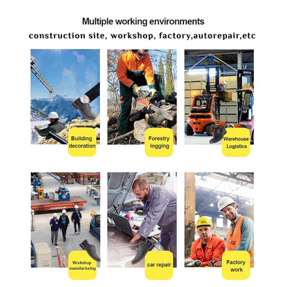 STONIX™ Steel Toe Safety Shoes |Leather Shoes |Formal Look