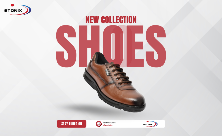 Breathable safety shoes for summer