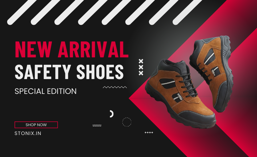 Safety shoes for warehouse workers