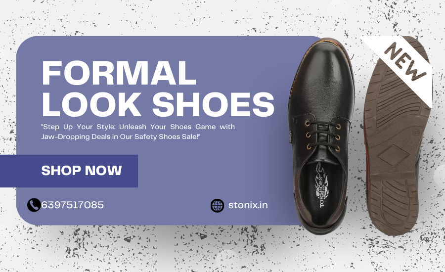 Formal lightweight safety shoes