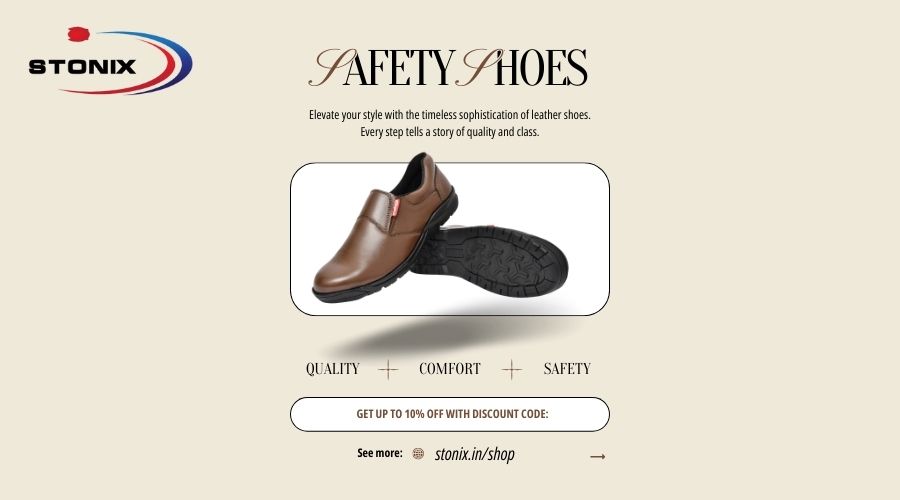 lightweight steel toe shoes India